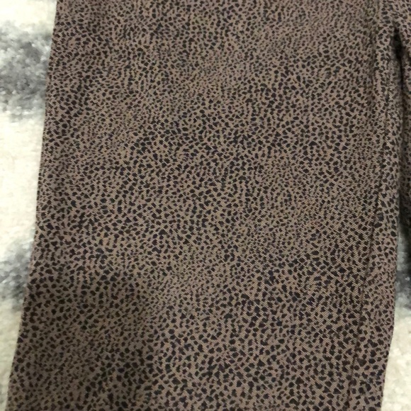 Soft Surroundings leopard print leggings. Size PXS - Picture 2 of 4